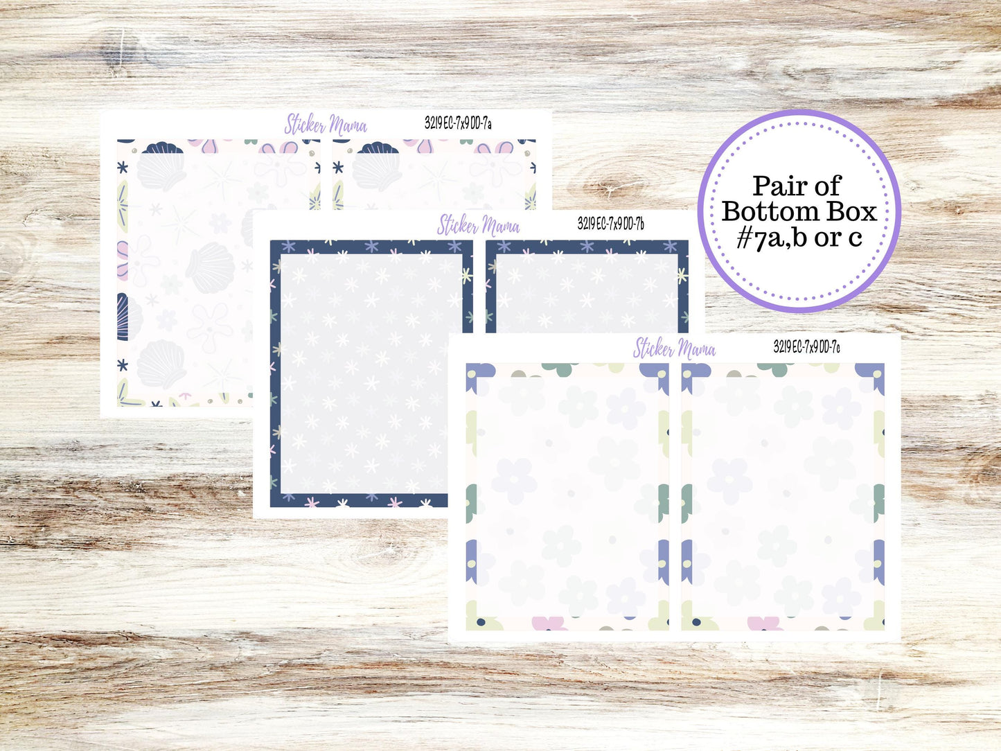 Erin Condren Daily Duo Planner Sticker Kit | 3219 Tropical Trinkets