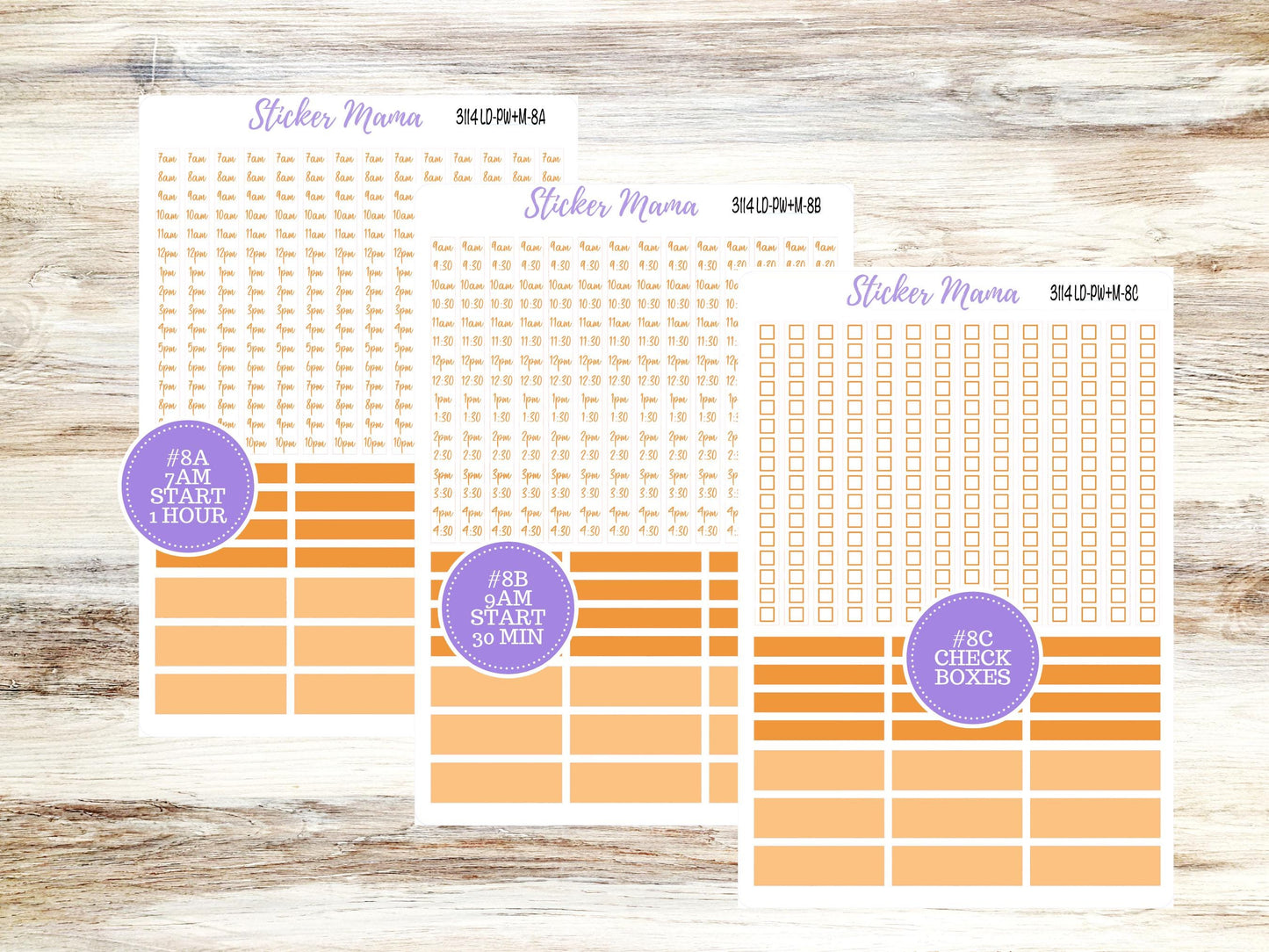 LAUREL DENISE PORTRAIT Weekly + Monthly September Planner Kit #3114 || Pumpkin Paradise || Laurel Denise Kit Portrait || June 25
