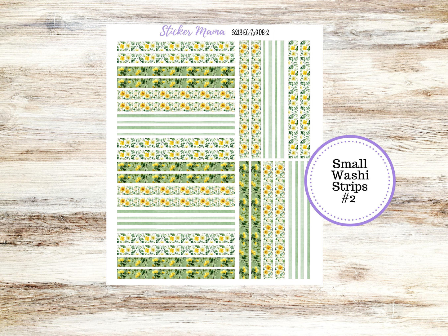 ERIN CONDREN Dashboard Planner Kit DB-3213 || March - Lucky Blossom || Dashboard Planner Sticker Kit || Erin Condren ||