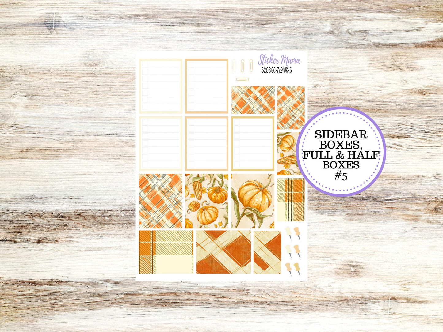 ERIN CONDREN Weekly Planner Kit WK-3208 || November || Weekly Planner Sticker Kit || Erin Condren ||