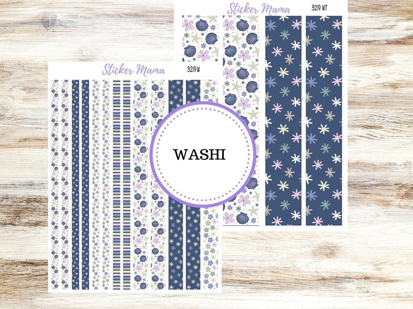 Washi Planner Stickers | Tropical Trinkets 3219