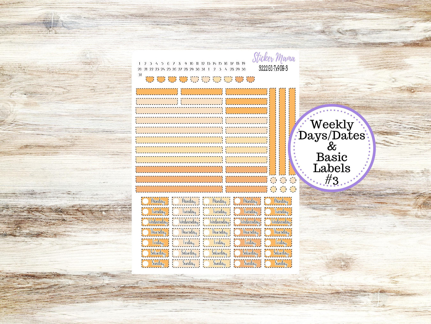 Erin Condren Dashboard Planner Kit DB | 3222 Cozy Ghost