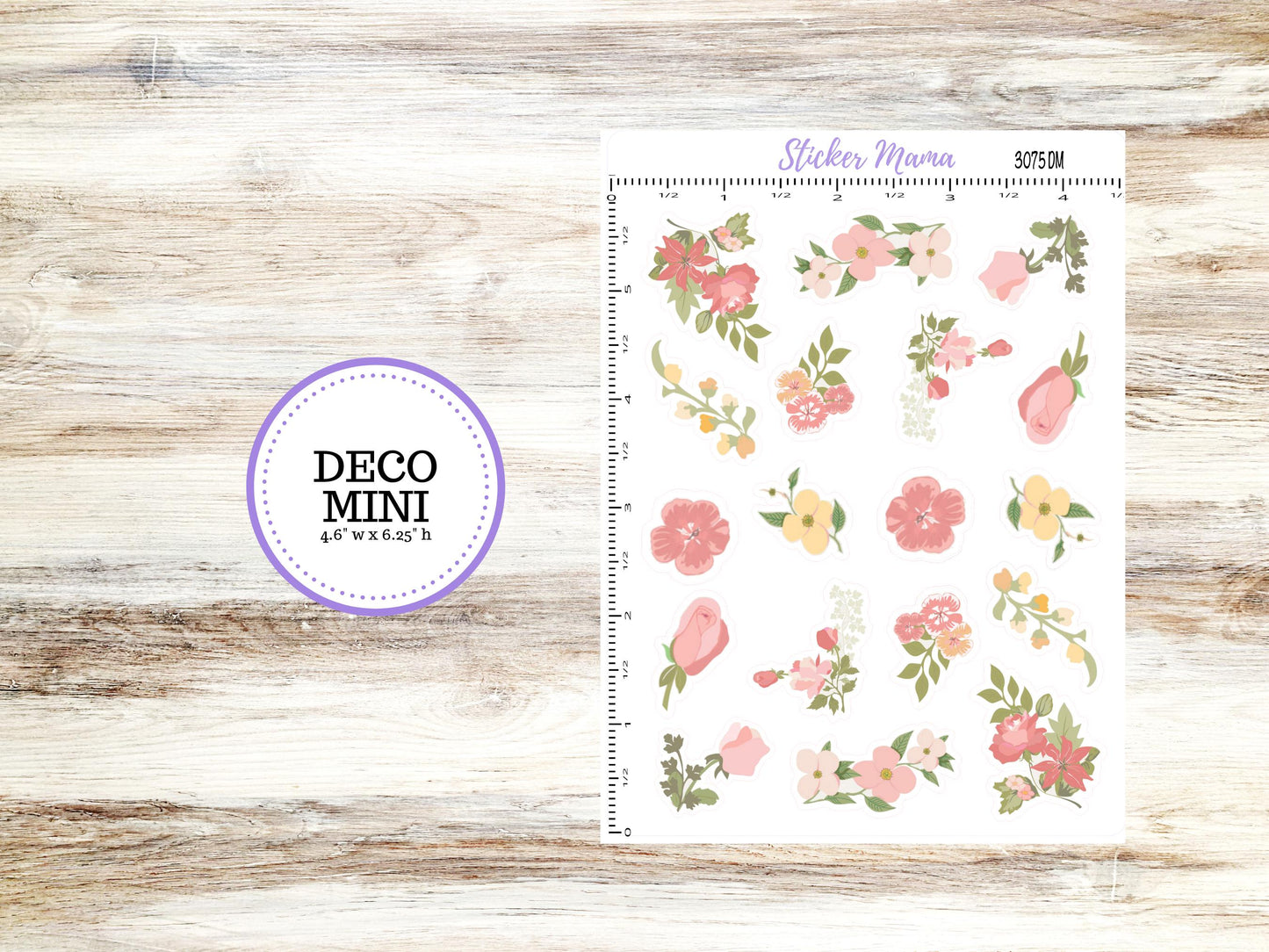Deco Planner Stickers | Planner Clipart | Shabby Chic #3075