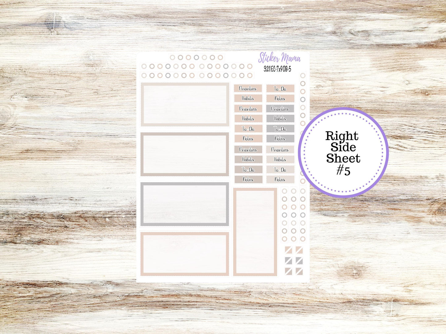ERIN CONDREN Dashboard Planner Kit DB-3211 || January - Pastel Wonderland || Dashboard Planner Sticker Kit || Erin Condren ||