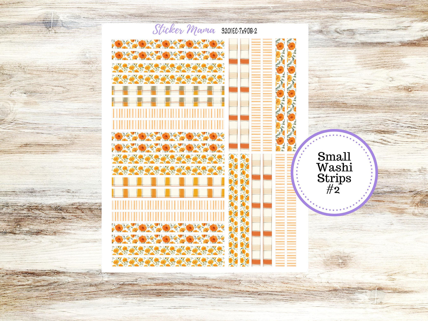 Erin Condren Dashboard Planner Sticker | Kit DB-3201 Fall Colors