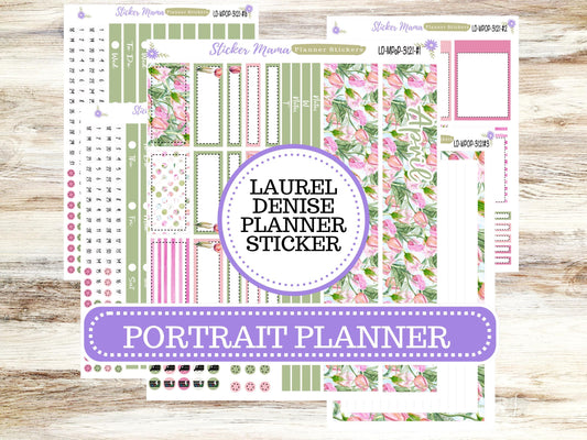 LAUREL DENISE PORTRAIT || Planner Kit #3121 || Easter Petals || Laurel Denise Kit || Laurel Denise Stickers ||  ld