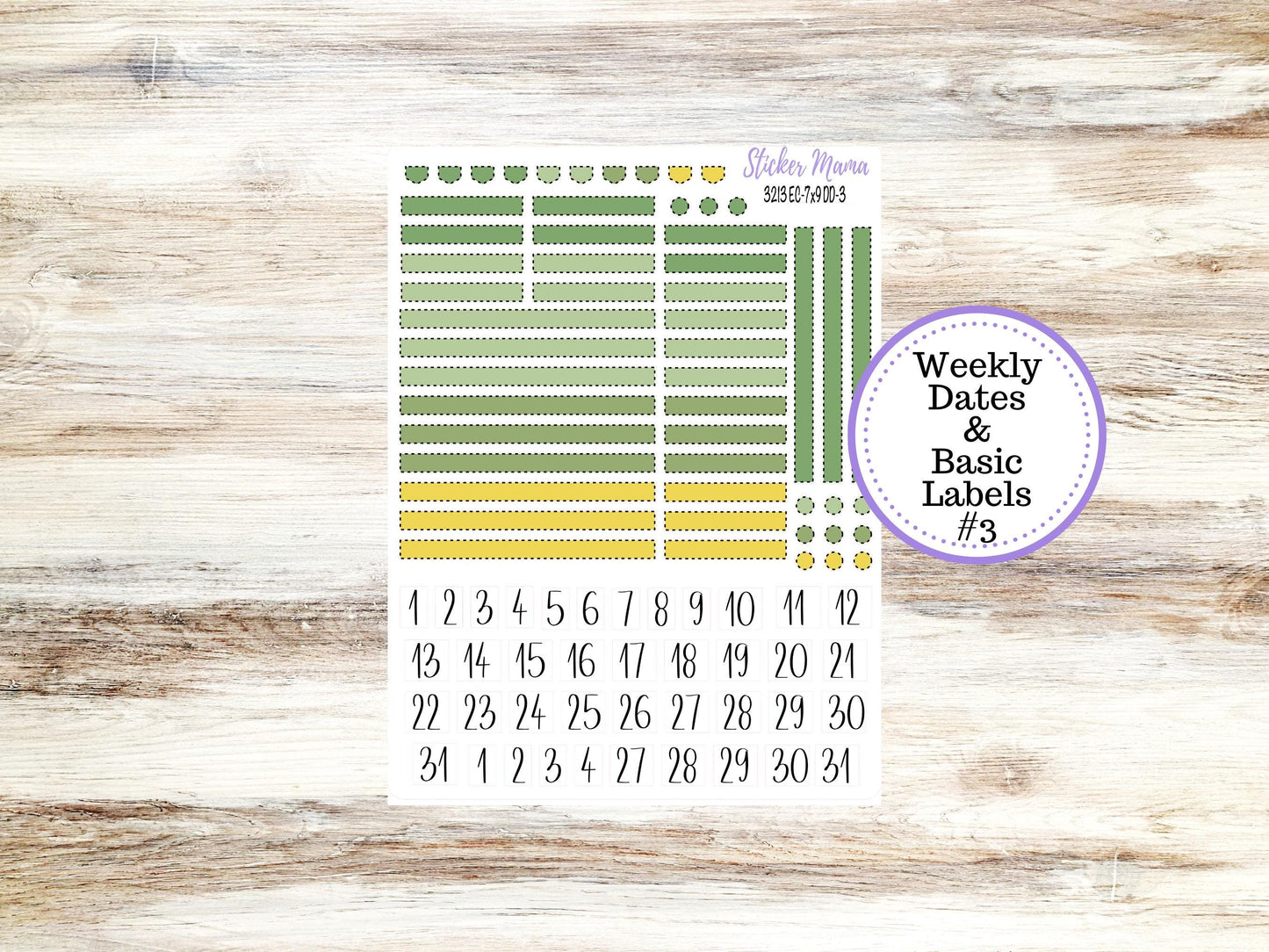 ERIN CONDREN Daily Duo Planner Kit DD-3213 || March - Lucky Blossoms || Daily Duo Planner Sticker Kit || Erin Condren ||