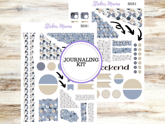 Journal Planner Sticker Kit  | Charming Roses #3215