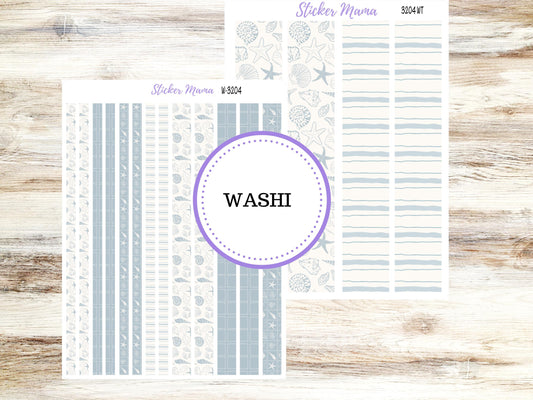 WASHI PLANNER STICKERS || 3204 || Costal Charm || Washi Stickers || Planner Stickers || Washi for Planners