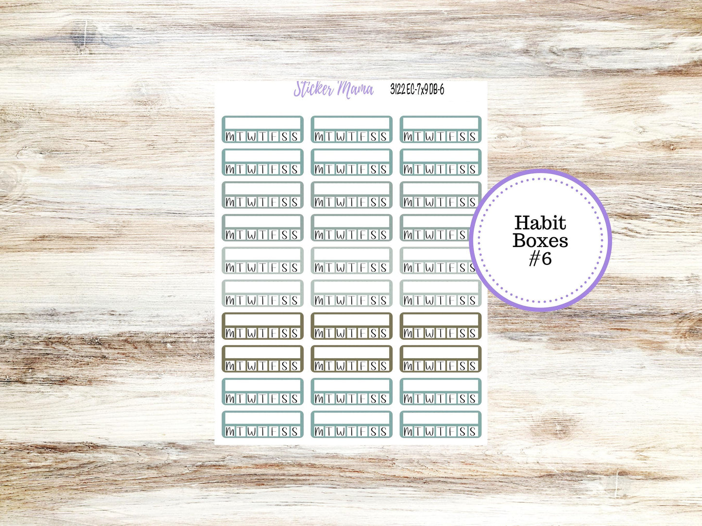ERIN CONDREN Dashboard Planner Kit DB-3122 || Vintage Bloom || Dashboard Planner Sticker Kit || Erin Condren ||