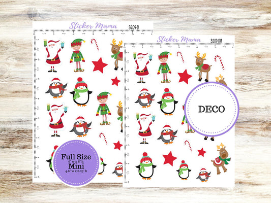 DECO-3209 || Jolly Pines Deco || PLANNER STICKERS || Fall Stickers ||