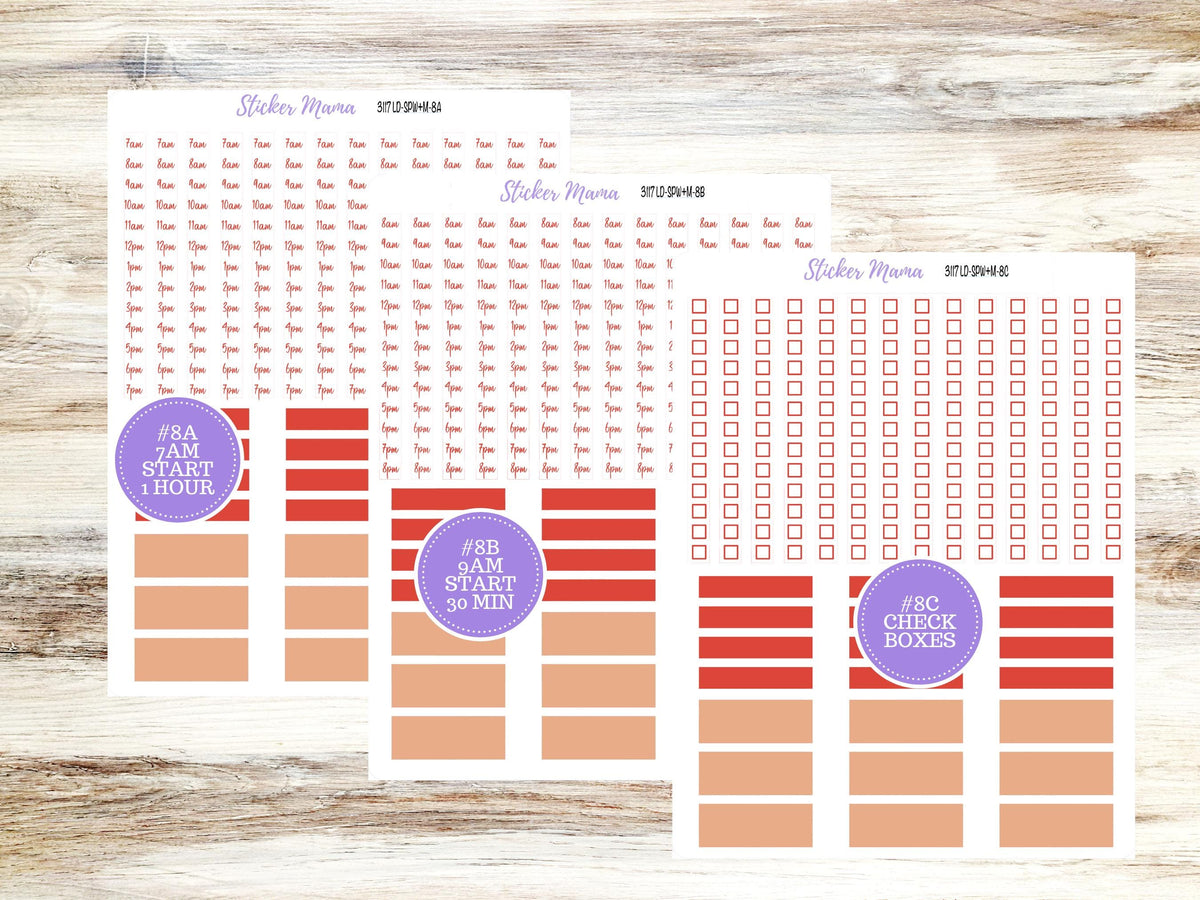 Laurel Denise Small Scout Planner Sticker Kit | Portrait Weekly + Monthly | December #3117 | 10-25