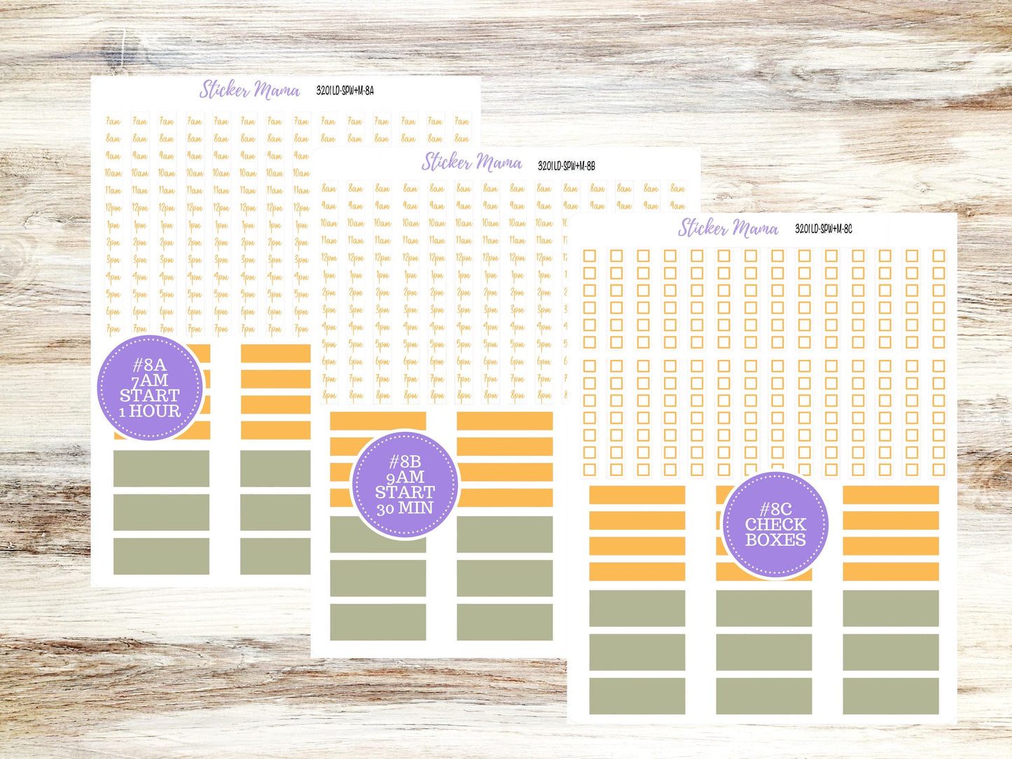 Laurel Denise Small Scout Planner Sticker Kit | Portrait Weekly + Monthly |  Choose Your Month Fall Colors #3201 | 4-26