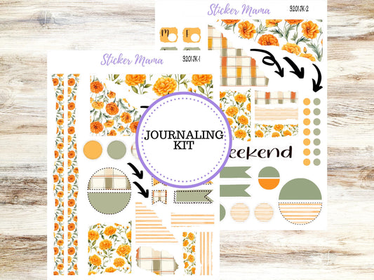 Journal Planner Sticker Kit | Fall Colors 3201