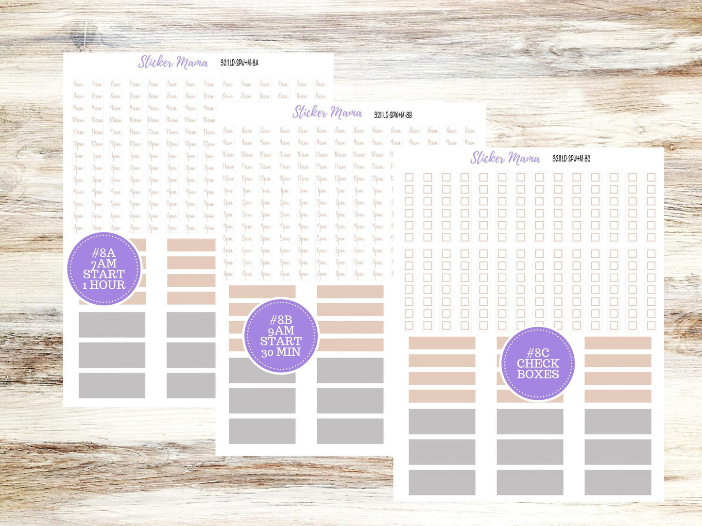 LD Small "The Scout" || PORTRAIT Weekly + Monthly Planner Kit #3211 || Pastel Wonderland  || Laurel Denise Kit Portrait || January || 10-25