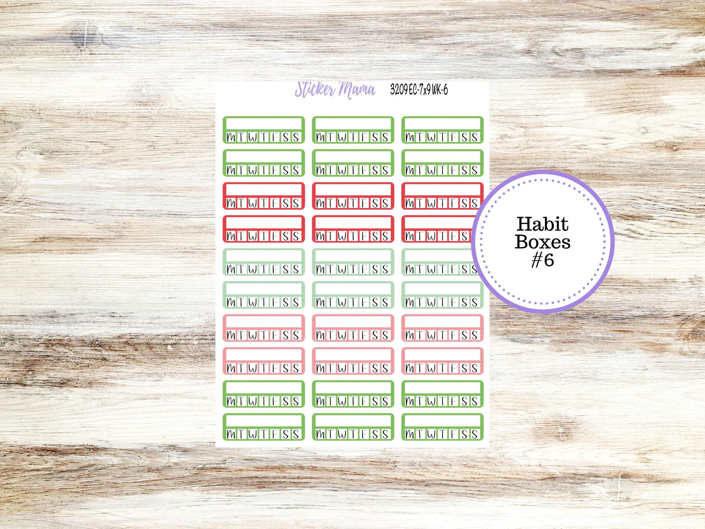 ERIN CONDREN Weekly Planner Kit WK-3209 || December || Weekly Planner Sticker Kit || Erin Condren ||